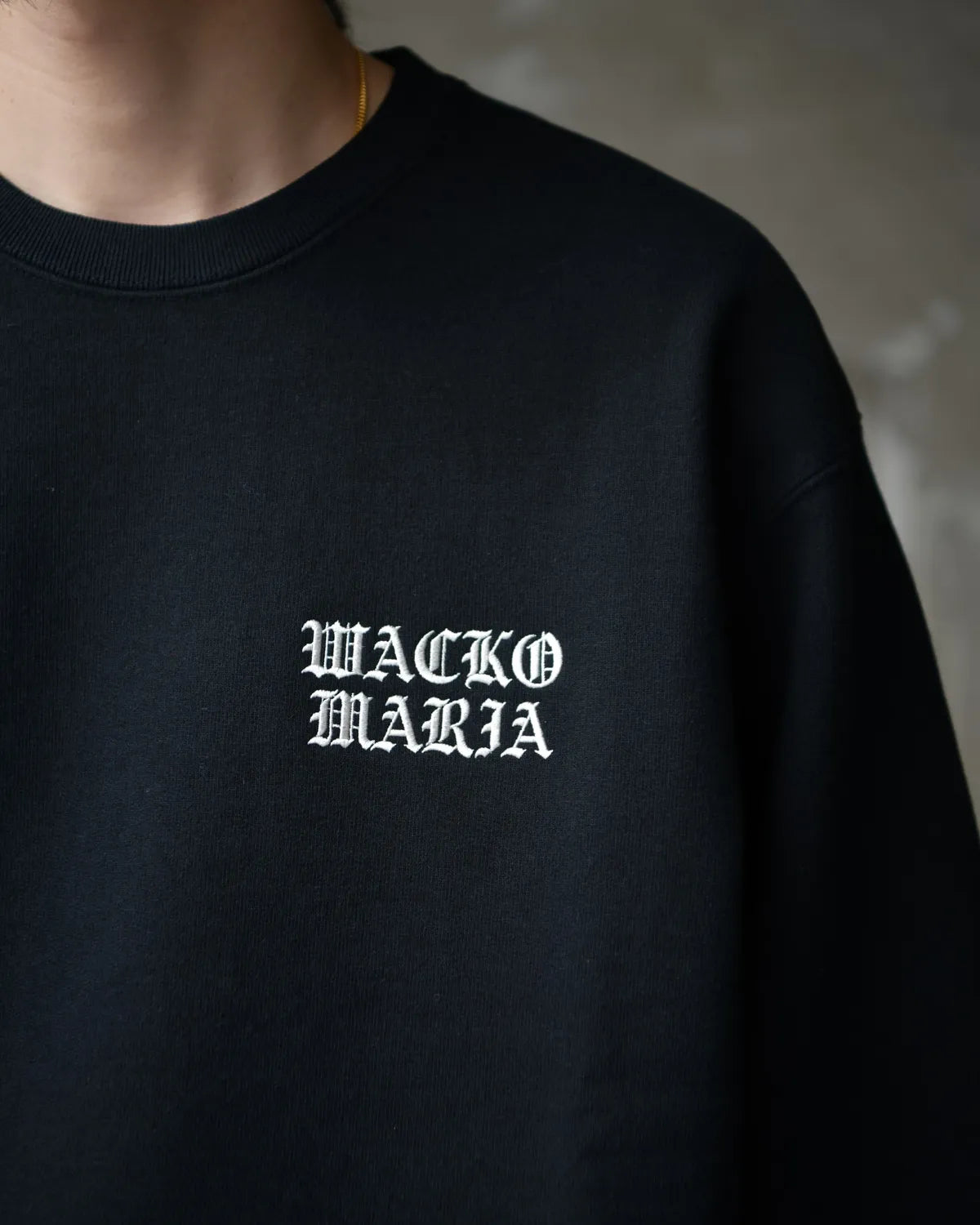 WACKO MARIA(ワコマリア) / WASHED MIDDLE WEIGHT CREW NECK SWEAT