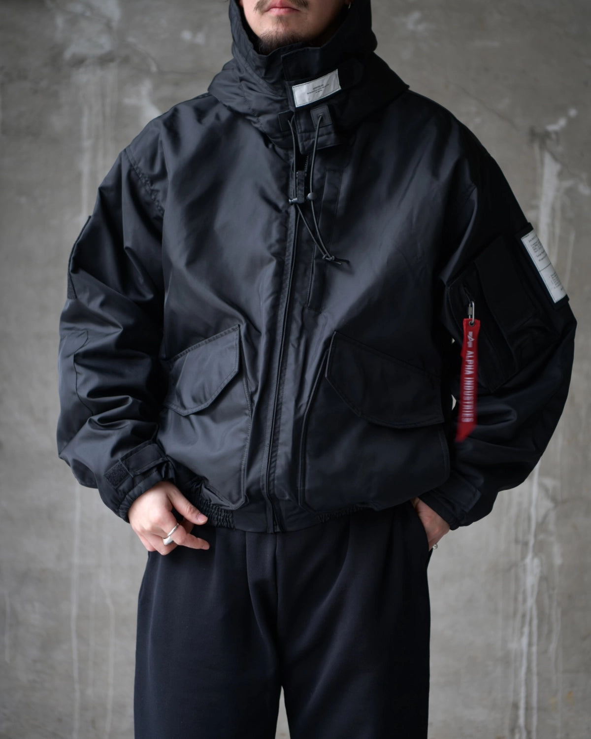 N.HOOLYWOOD TEST PRODUCT EXCHANGE SERVICE / MILITARY BLOUSON (9254-BL01-055)