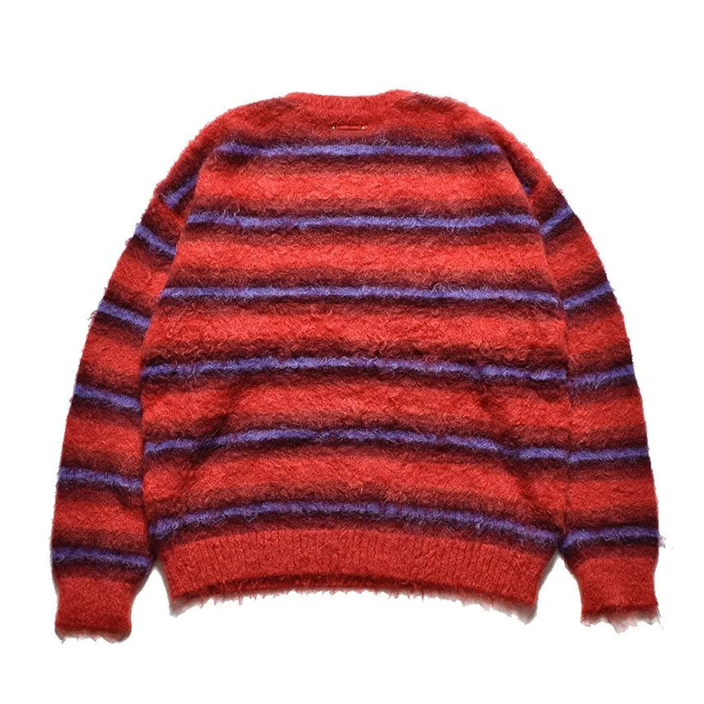 MINEDENIM  / Blurry Border Mohair Knit Pullover (2409-6001)