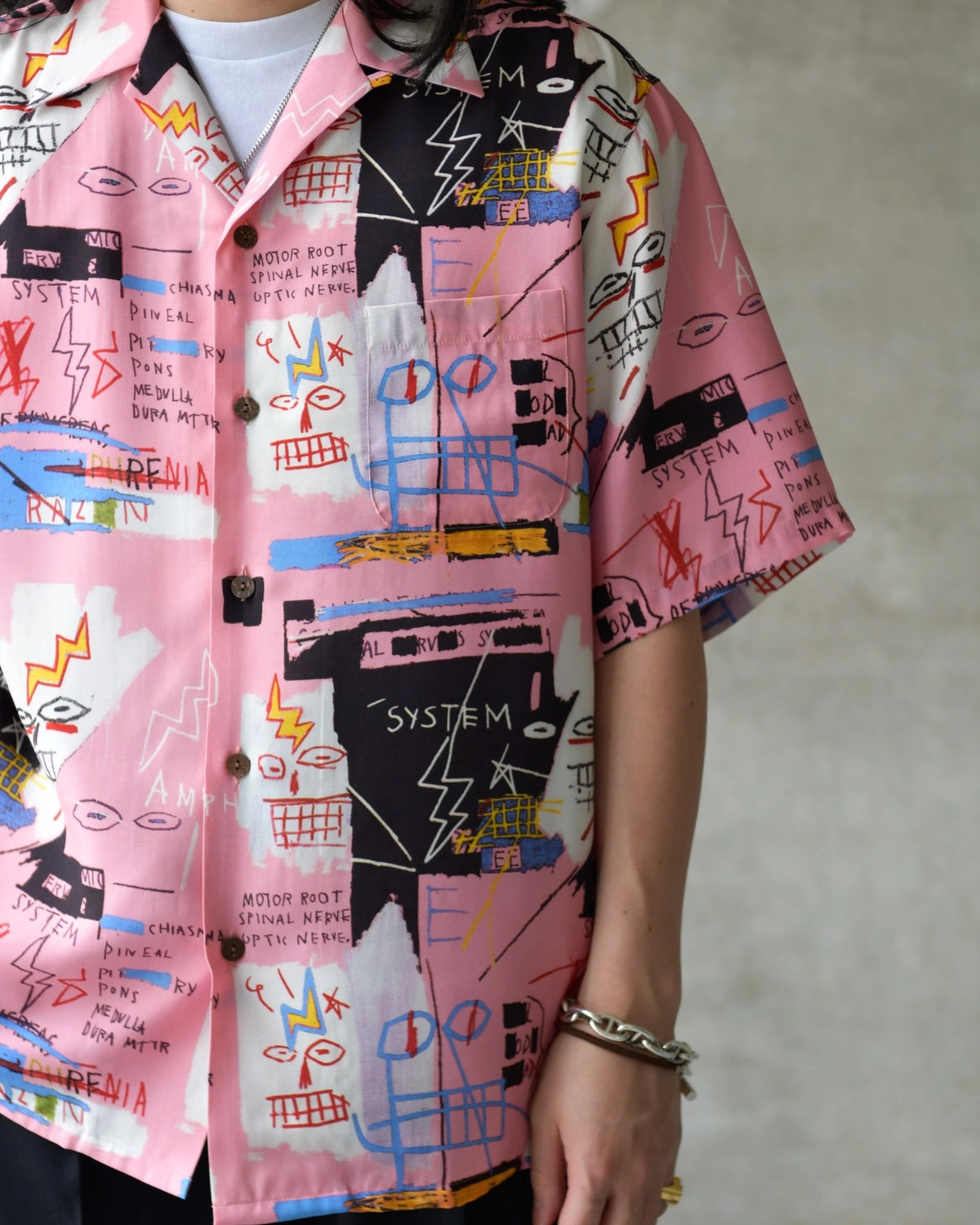 WACKO MARIA(ワコマリア) / × JEAN-MICHEL BASQUIAT S/S HAWAIIAN WACKO MARIA(ワコマリア) / × JEAN-MICHEL BASQUIAT S/S HAWAIIAN