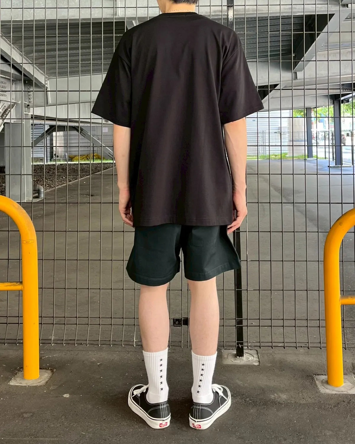 GOD SELECTION XXX / "TRIPLEX" Block Letter Logo Photo Tee (GX-S26-ST-10)