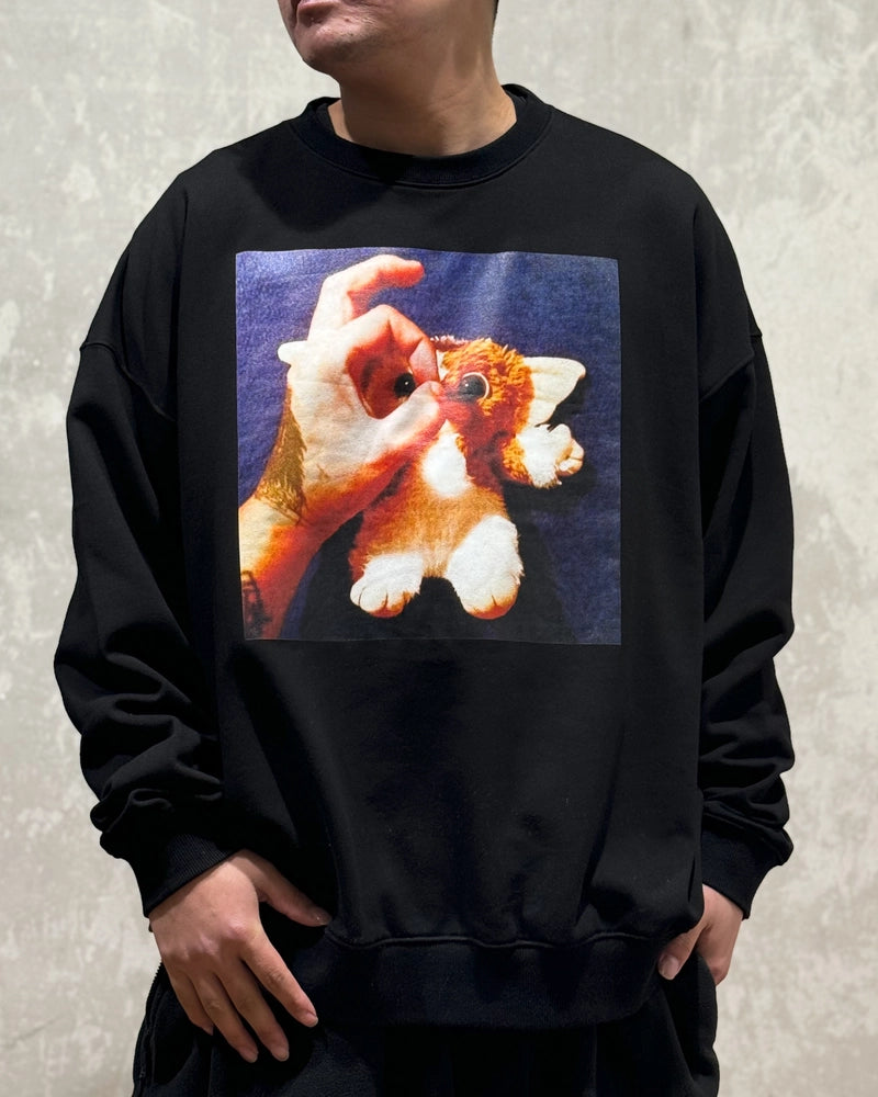 TIGHTBOOTH × KILLER BONG  / HAND SIGN CREW SWEAT (FW24-TBKB10)