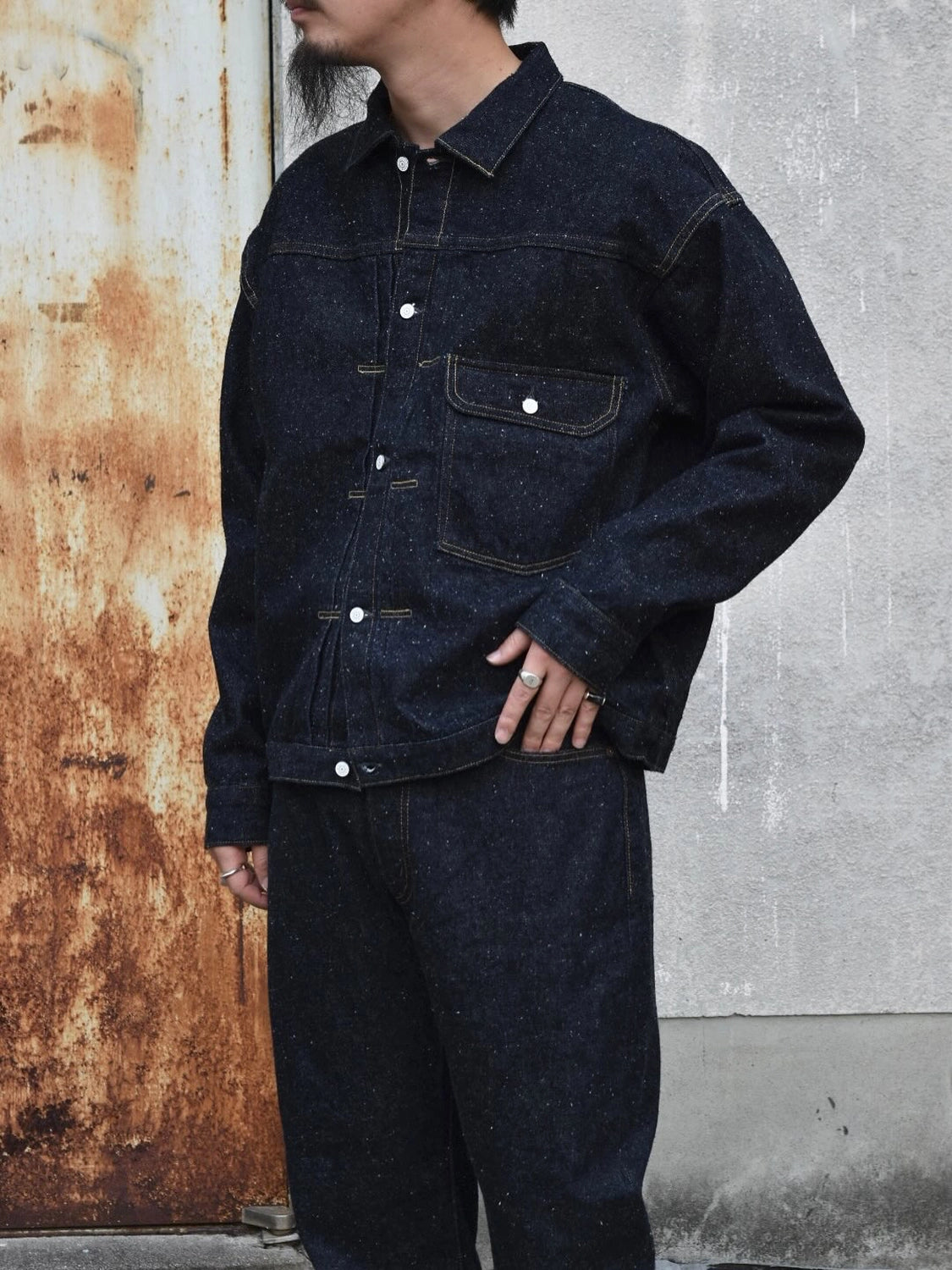 New Manual / #012 LV 36’s T-BACK JACKET ONE-WASHED