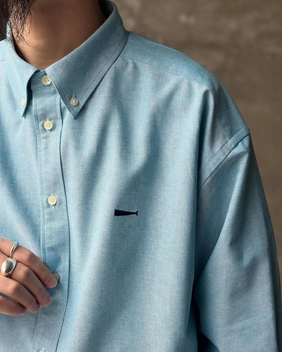 DESCENDANT / KENNEDT'S OXFORD LS SHIRT (251TQDS-SHM01)