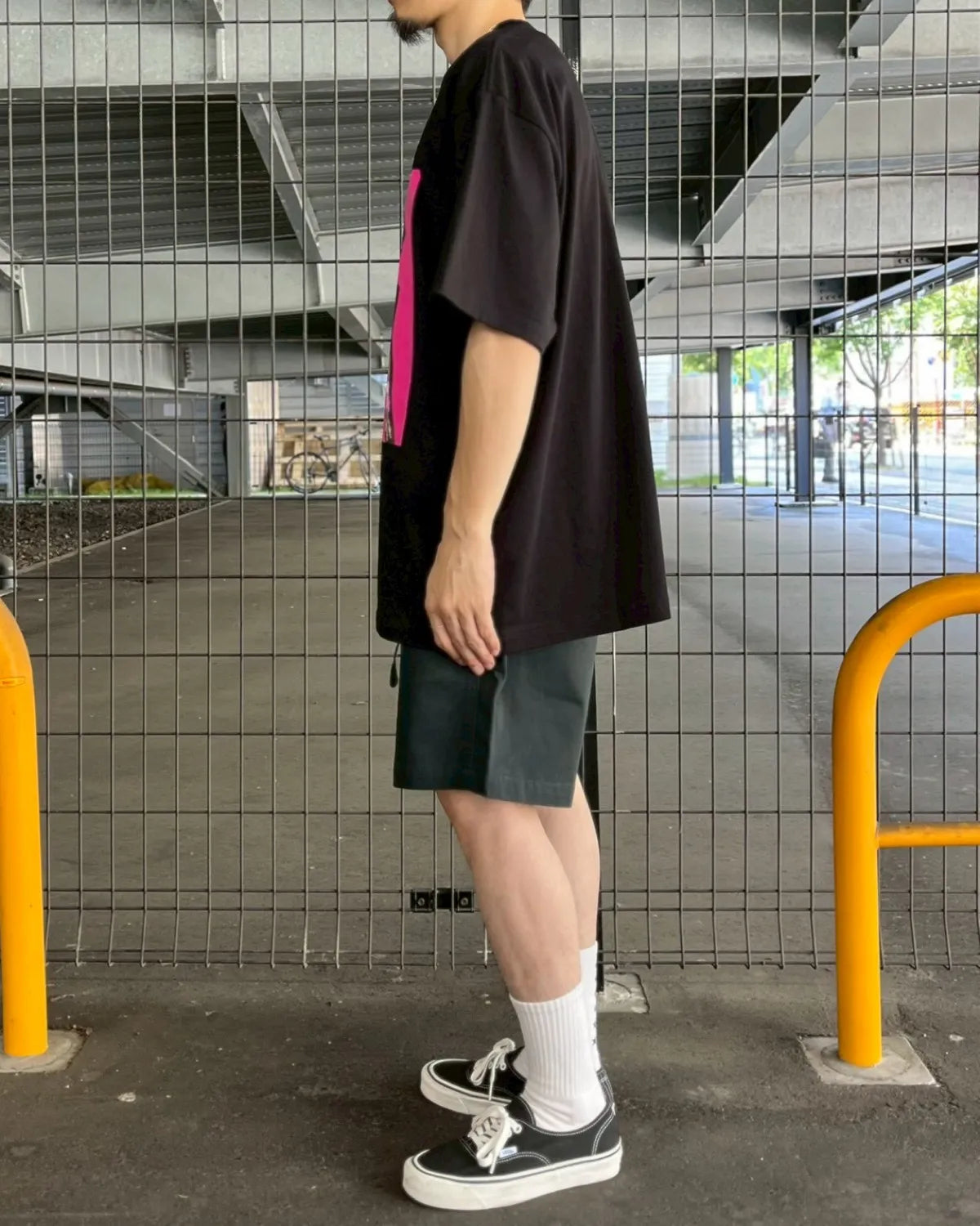 GOD SELECTION XXX / Box Logo Pink Party Photo Tee (GX-S26-ST-08)
