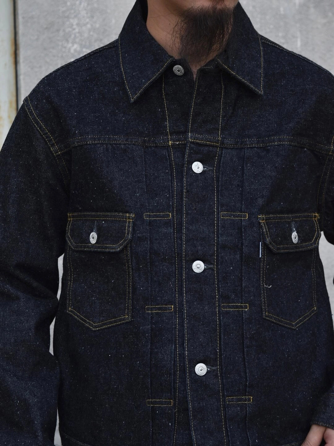 New Manual / #006 LV 2nd T-BACK JACKET ONE-WASHED