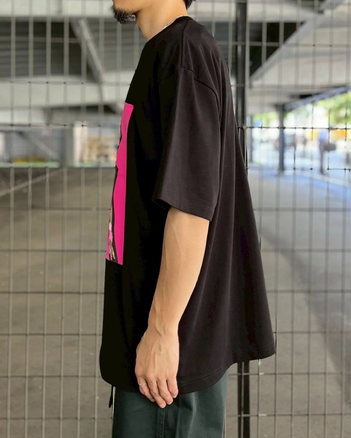 GOD SELECTION XXX / Box Logo Pink Party Photo Tee (GX-S26-ST-08)