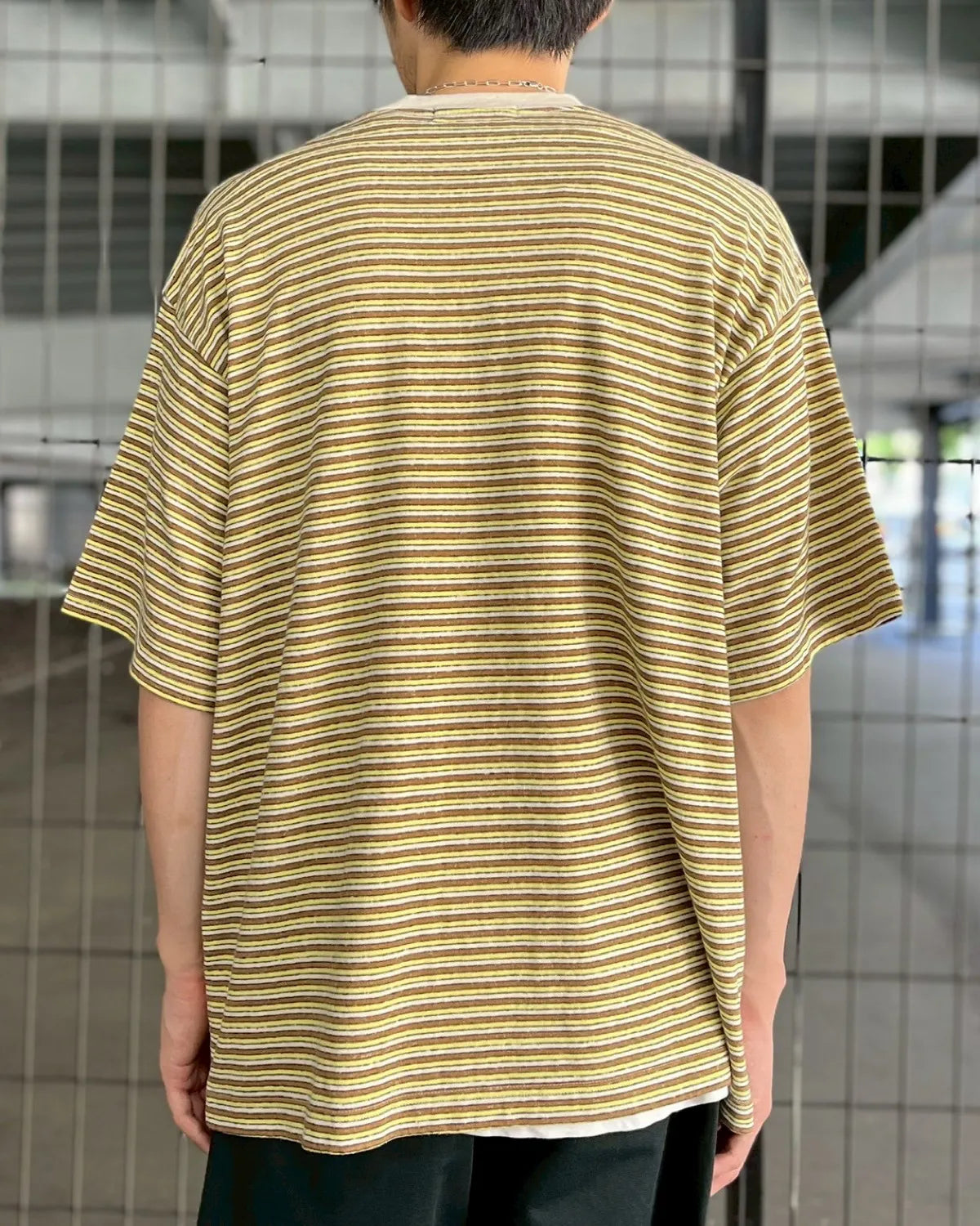 GOD SELECTION XXX / Mini Box Logo Border Tee (GX-S26-CS-07)