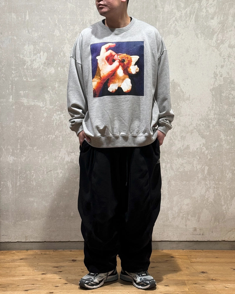 TIGHTBOOTH × KILLER BONG  / HAND SIGN CREW SWEAT (FW24-TBKB10)