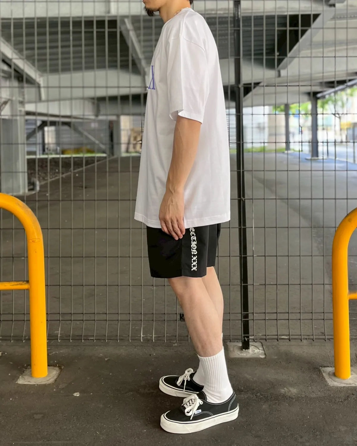 GOD SELECTION XXX / "TripleX" Multi-Color Logo Tee (GX-S26-ST-09)