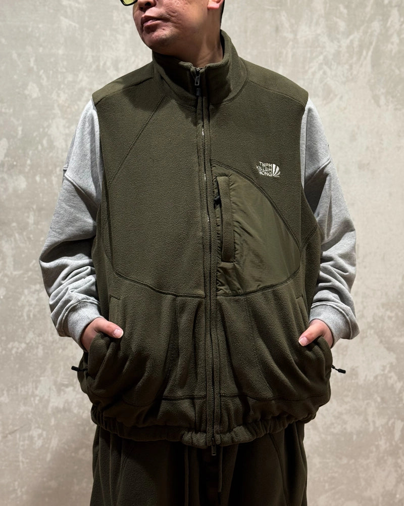 TIGHTBOOTH × KILLER BONG  / FLEECE VEST (FW24-TBKB03)