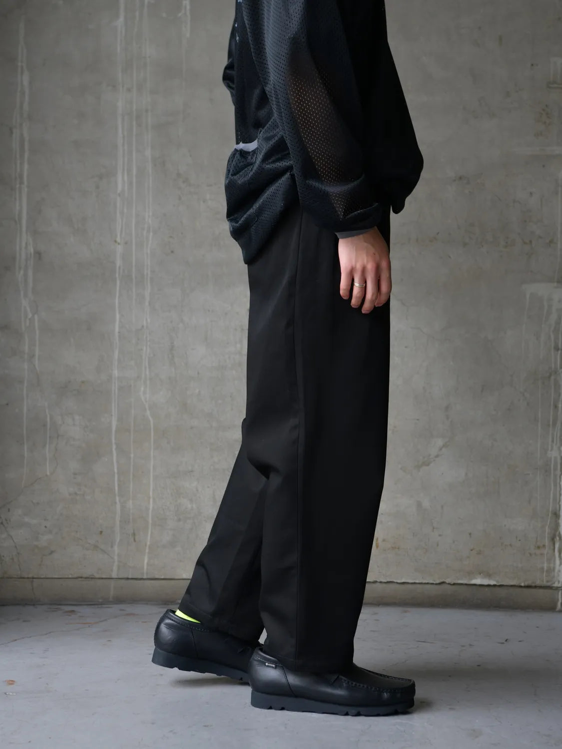DESCENDANT (ディセンダント) / DC-3 ORGANIC COTTON TWILL TROUSERS