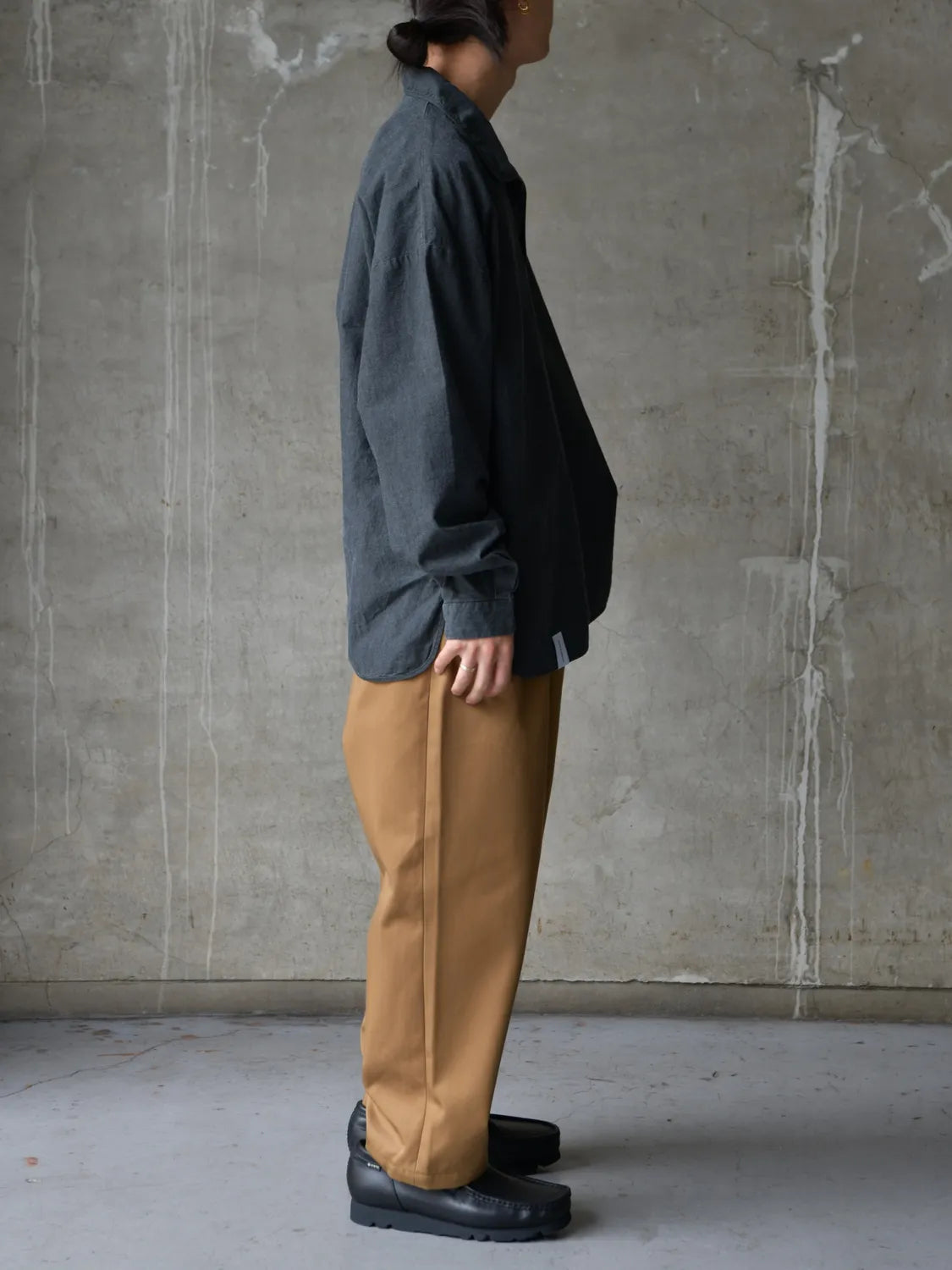 DESCENDANT (ディセンダント) / DC-3 ORGANIC COTTON TWILL TROUSERS