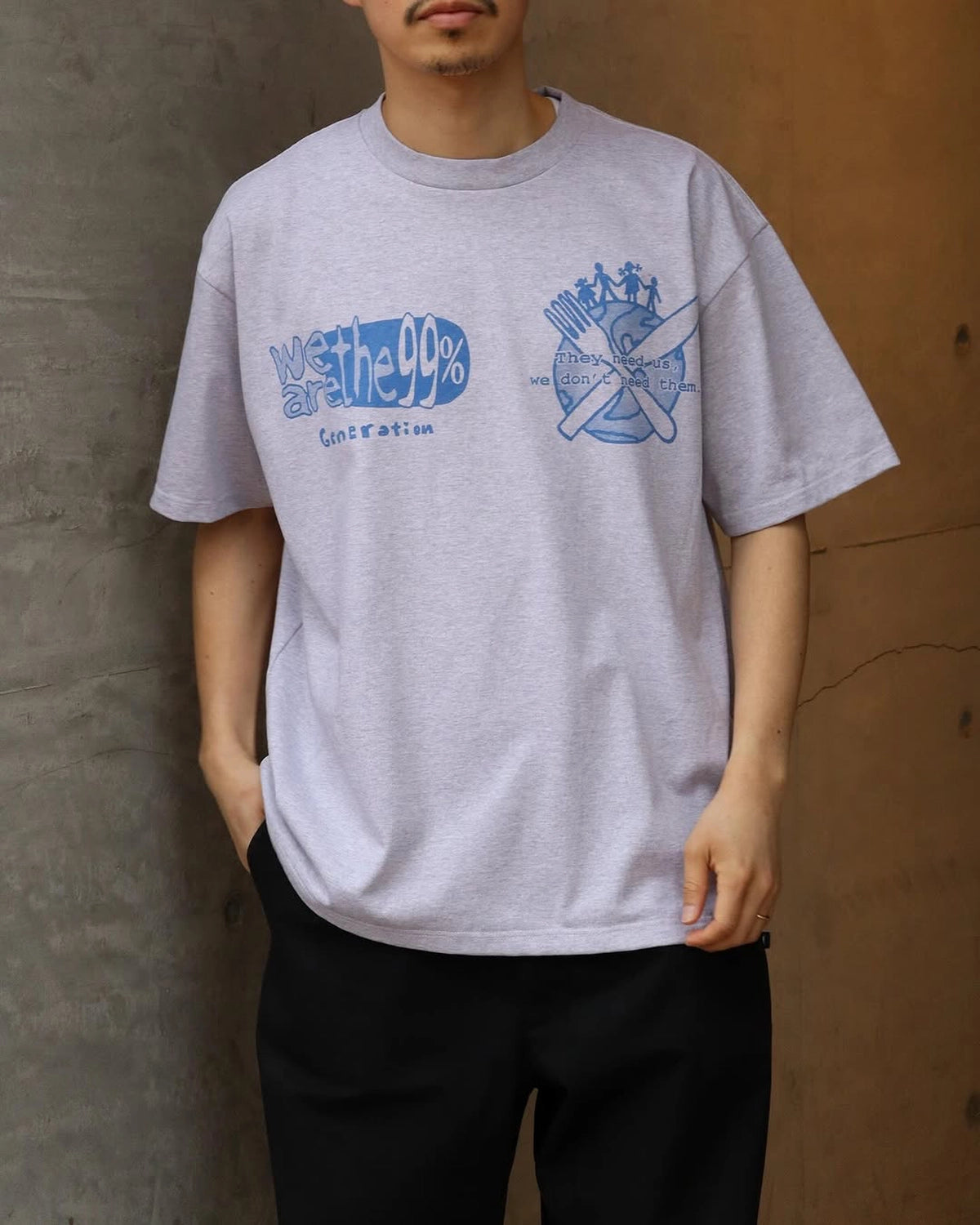 BIAS DOGS / × EVISEN BIAS DOGS 2HD CREW SWEAT 