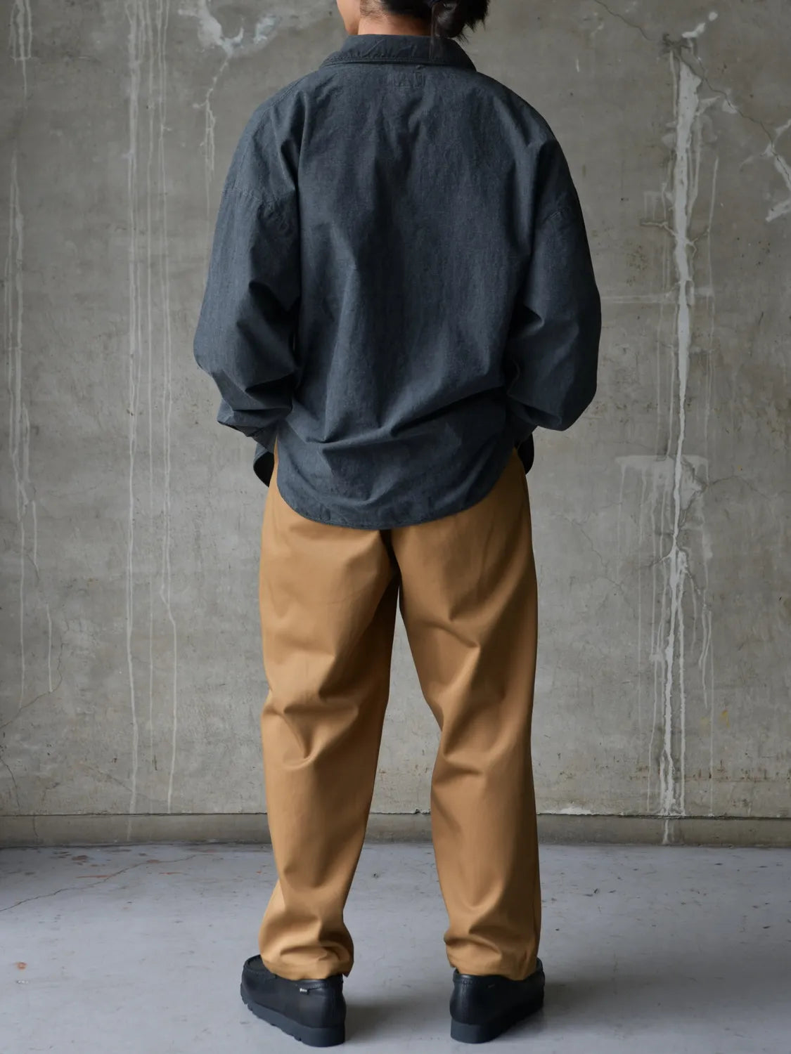 DESCENDANT (ディセンダント) / DC-3 ORGANIC COTTON TWILL TROUSERS