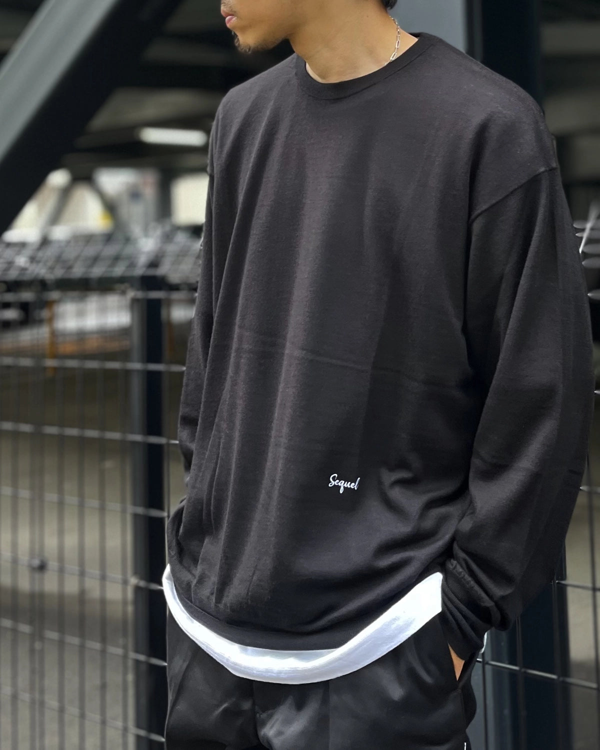 SEQUEL / KNIT CREW NECK (SQ-26AW-KN-01)