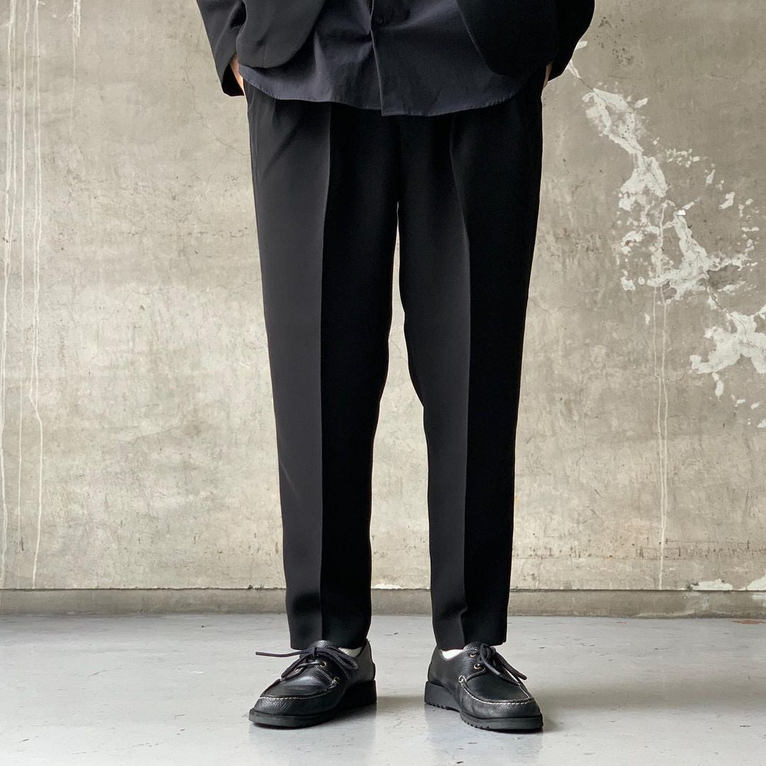 N. HOOLYWOOD WIDE TAPERED TROUSERS カーキ系 - ワークパンツ/カーゴ 