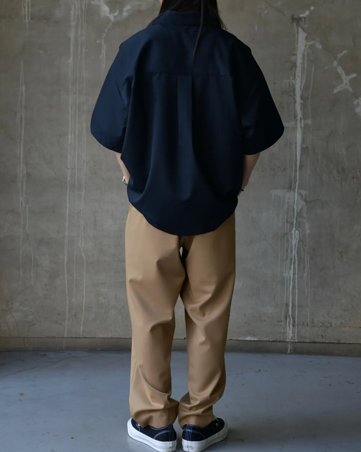 Nessieさん専用 STUDIO NICHOLSON / LYOCELL SILK STRIPE BOXY OVERSIZED SHIRT | THE