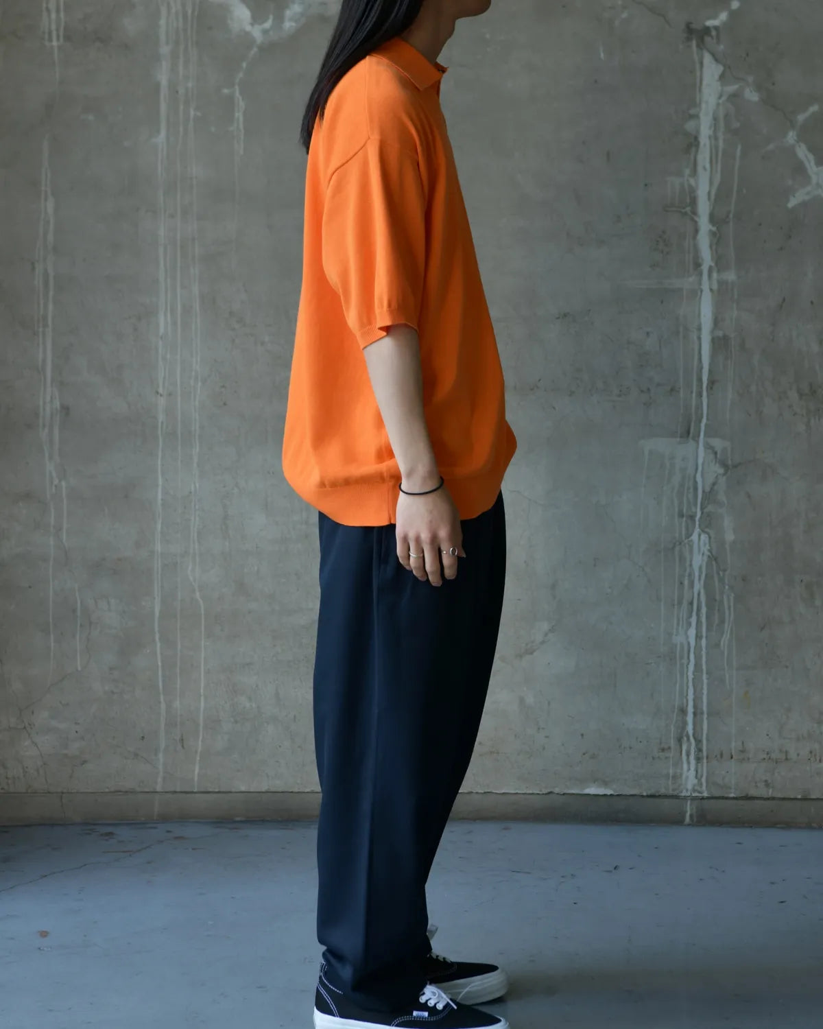 is-ness / Knitted Polo Shirt (26SS_44_1008SSPOLO01)