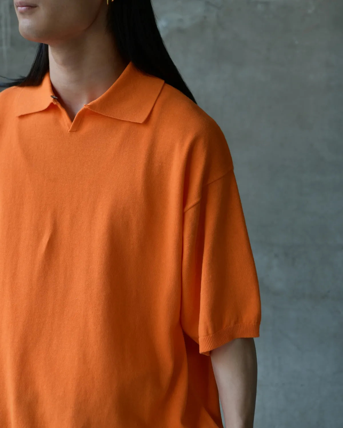 is-ness / Knitted Polo Shirt (26SS_44_1008SSPOLO01)