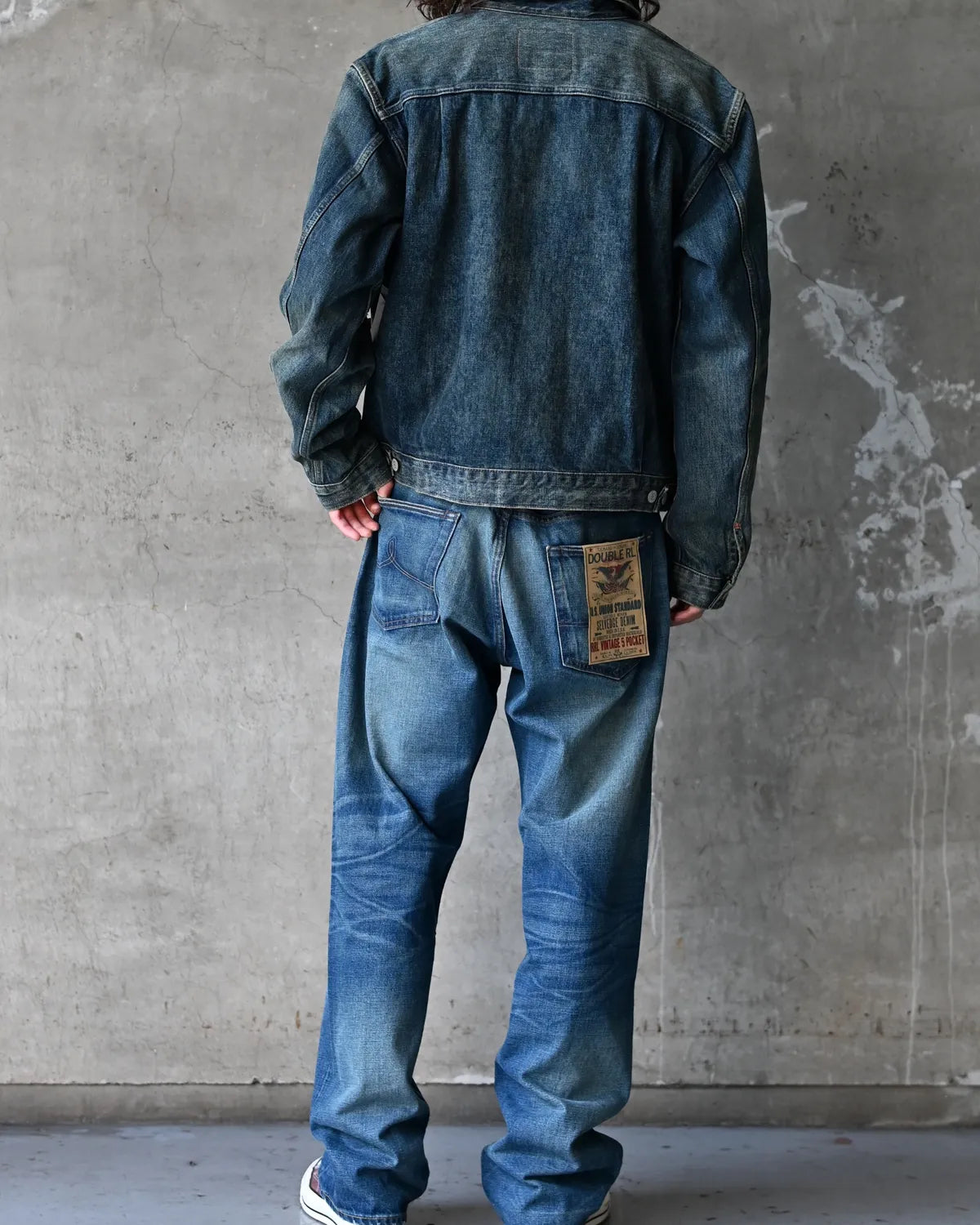 RRL / ウエストビュー デニム トラッカー ジャケット (MNRROTW16020151)