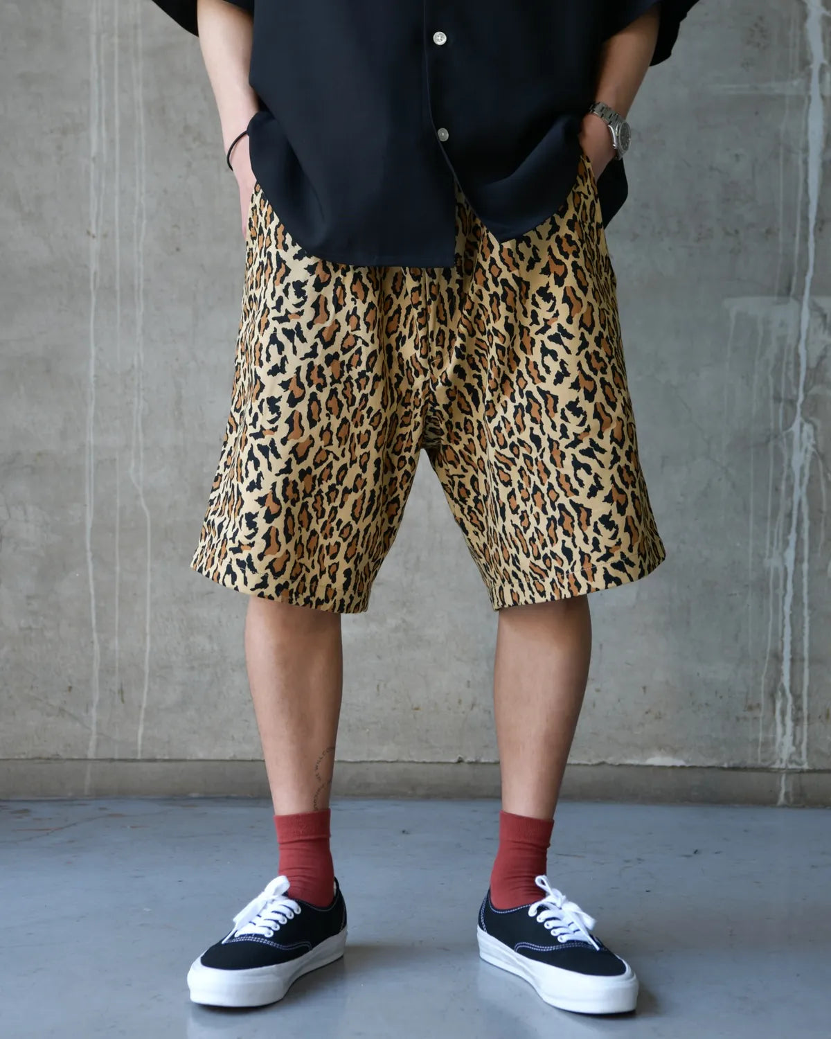 WACKO MARIA(ワコマリア) / × DICKIES / LEOPARD PLEATED SHORTS WACKO MARIA(ワコマリア) / × DICKIES / LEOPARD PLEATED SHORTS
