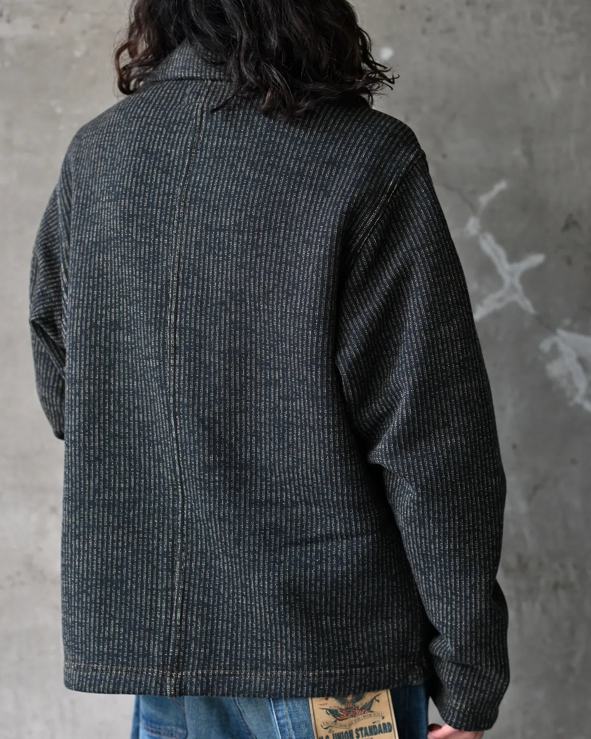 RRL / フリース ワーク ジャケット (MNRRKNI16820228)