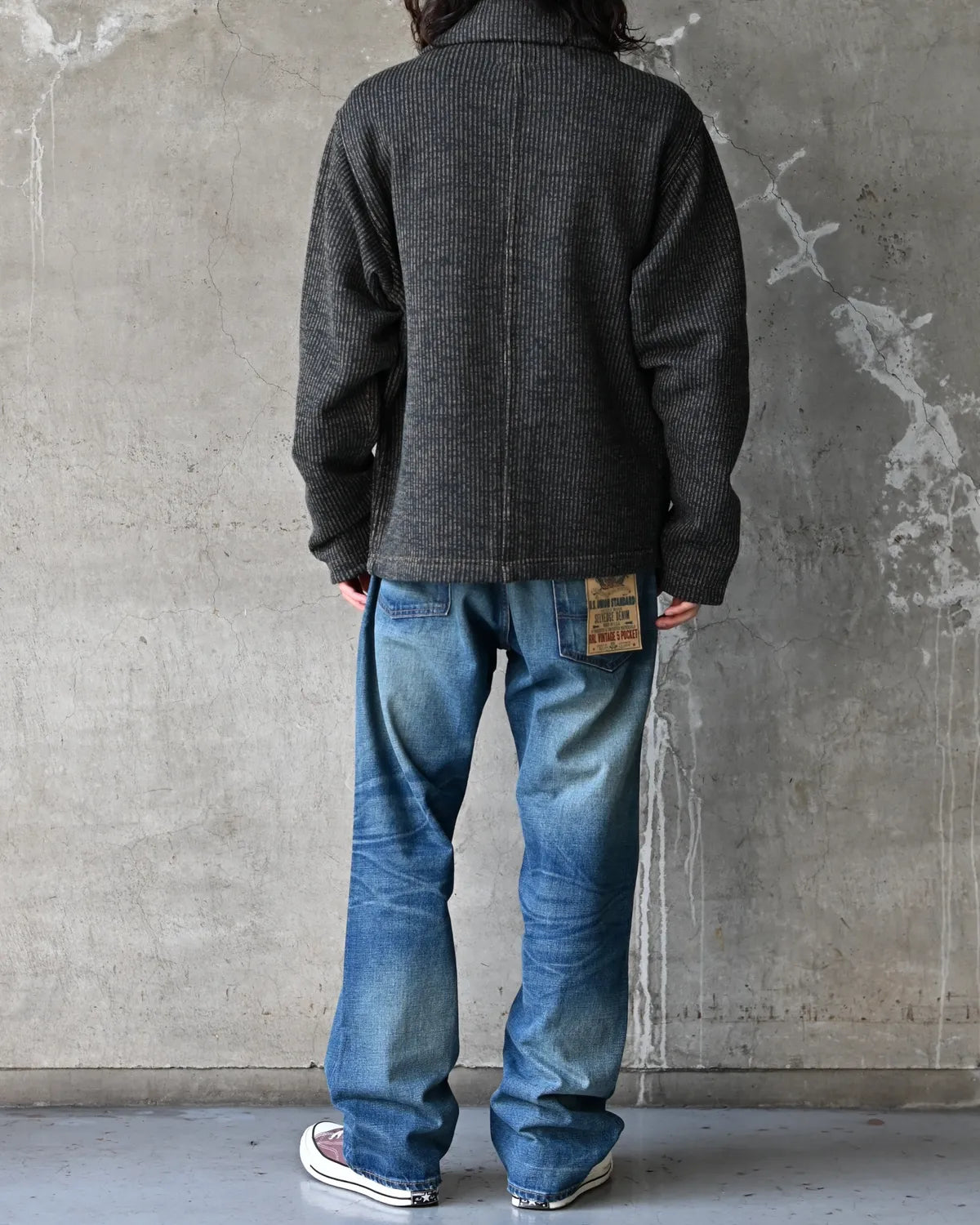 RRL / フリース ワーク ジャケット (MNRRKNI16820228)