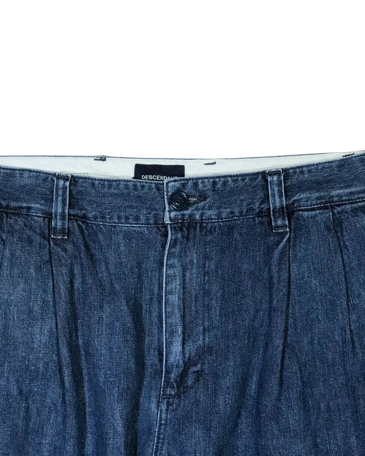 DESCENDANT / SF DENIM WIDE TROUSERS (252CPDS-PTM03)