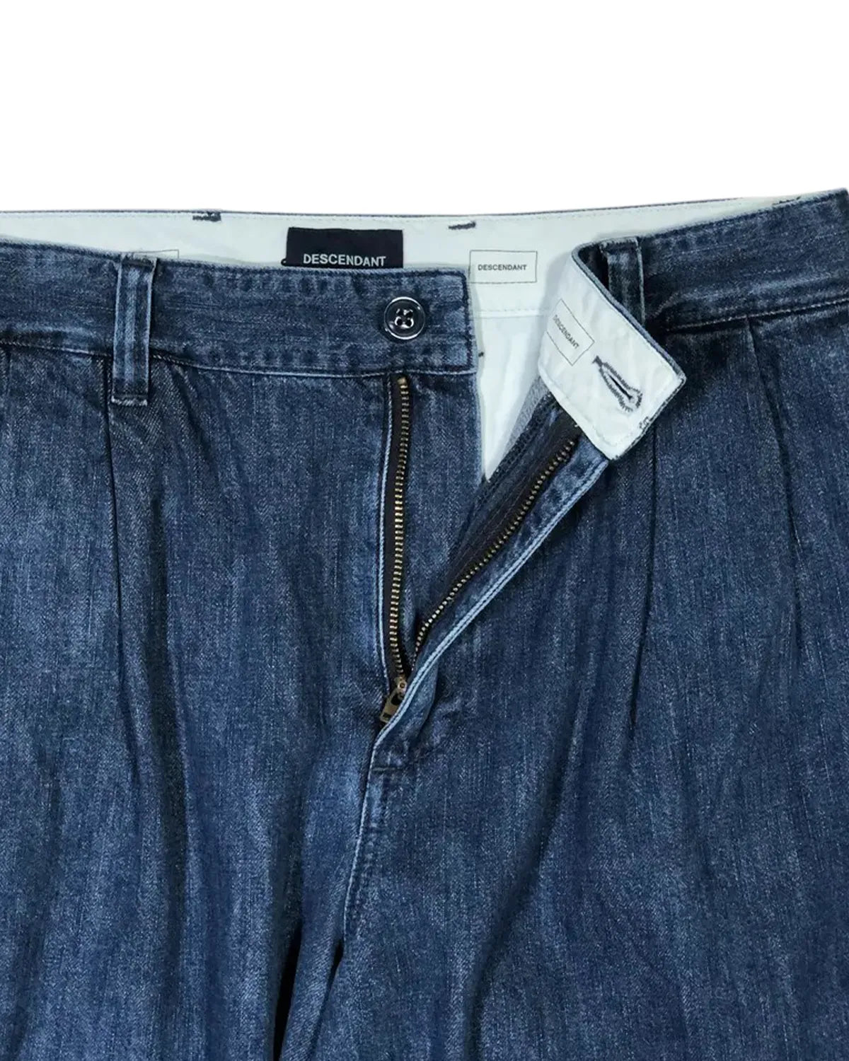 DESCENDANT / SF DENIM WIDE TROUSERS (252CPDS-PTM03)