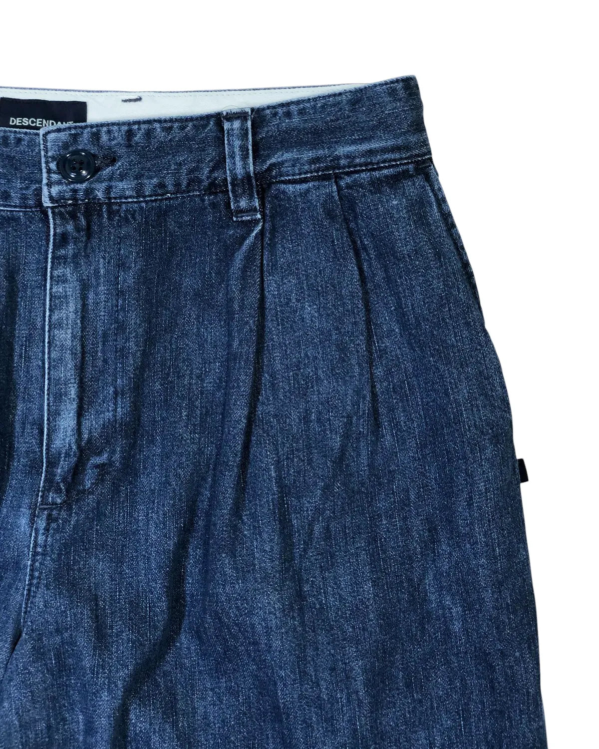 DESCENDANT / SF DENIM WIDE TROUSERS (252CPDS-PTM03)