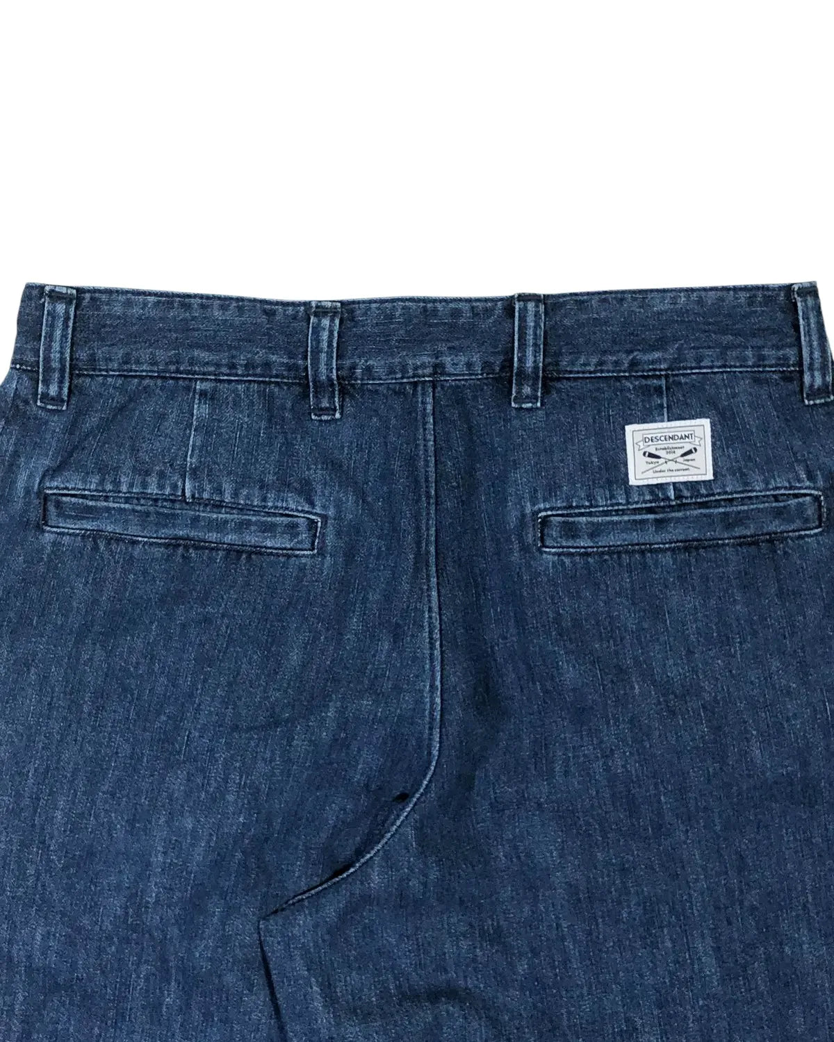DESCENDANT / SF DENIM WIDE TROUSERS (252CPDS-PTM03)