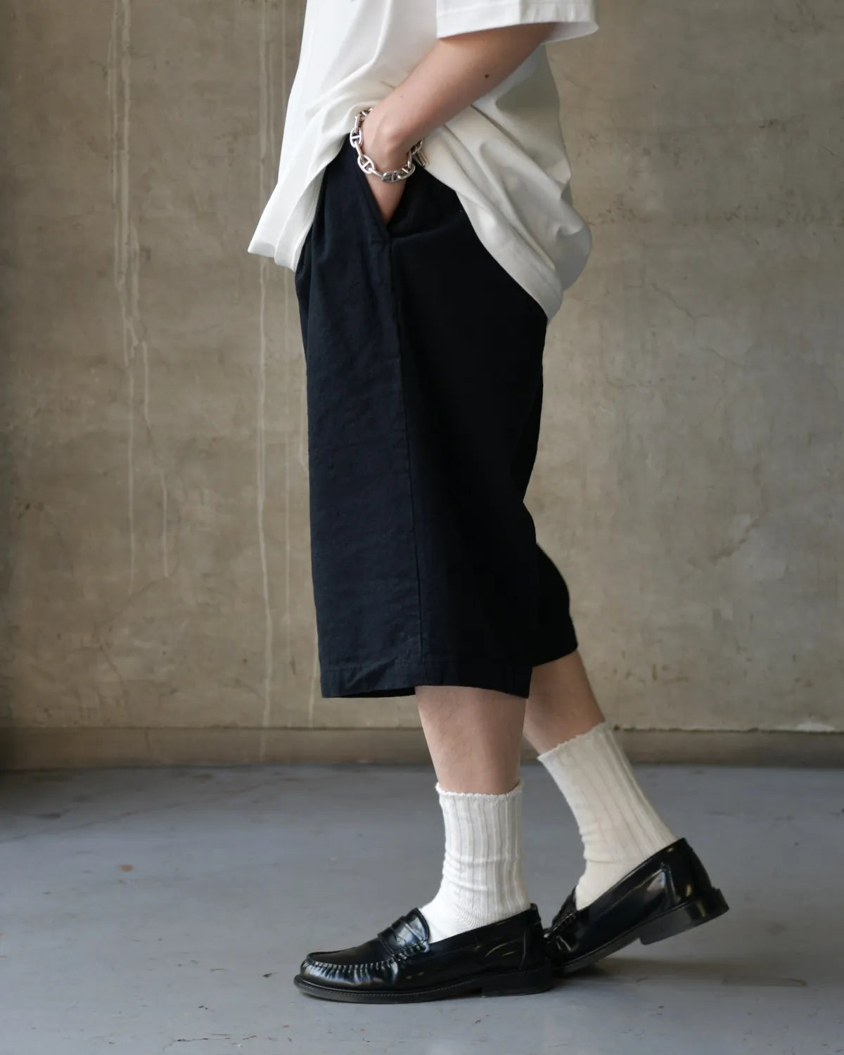COOTIE PRODUCTIONS® / C/Li Canvas 2 Tuck Short Trousers (CTE-26S105)