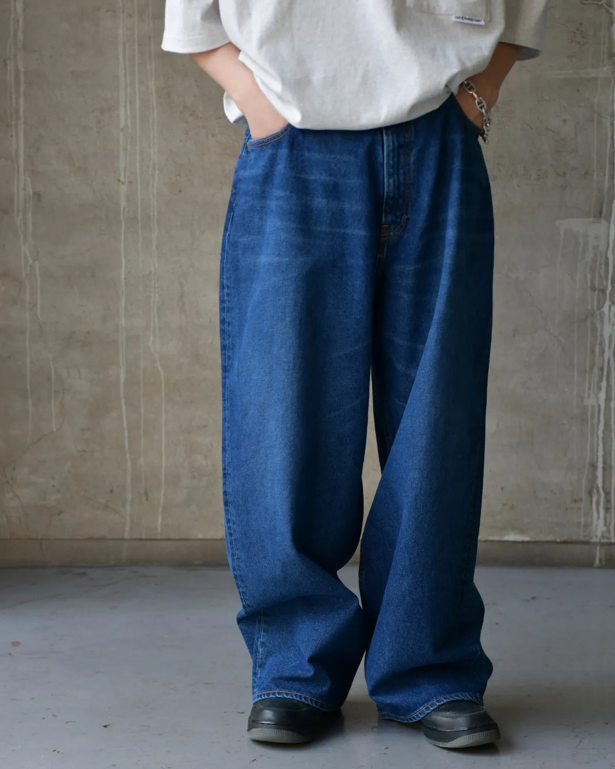 COOTIE PRODUCTIONS® / 12.5oz Denim 5 Pocket Extra Baggy Pants (CTE-26S113)