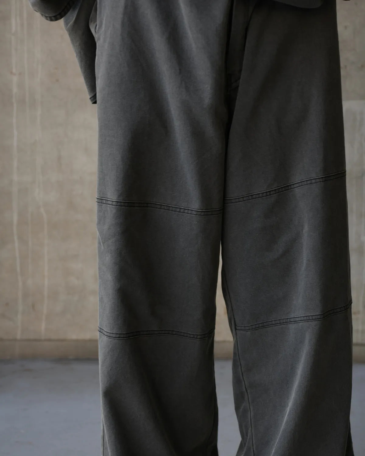 COOTIE PRODUCTIONS® / Pigment Coating  T/R Twill Double Knee Work Trousers (CTE-26S124)