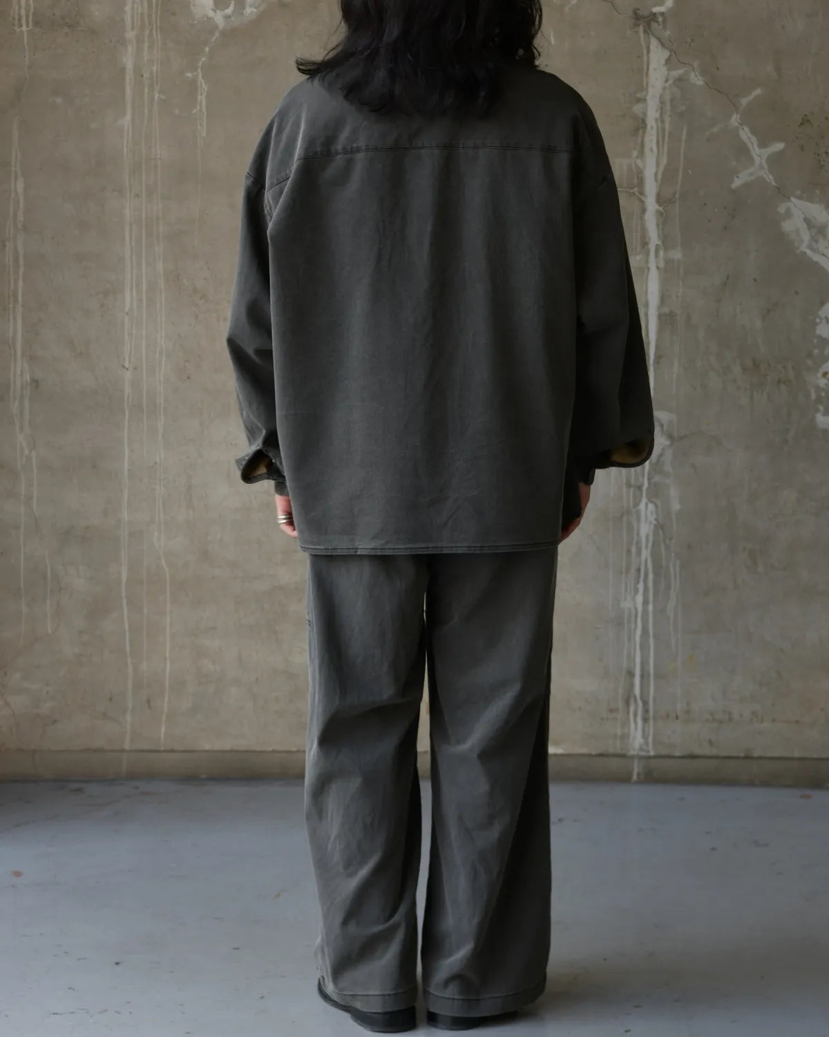 COOTIE PRODUCTIONS® / Pigment Coating T/R Twill L/S Work Shirt (CTE-26S403)