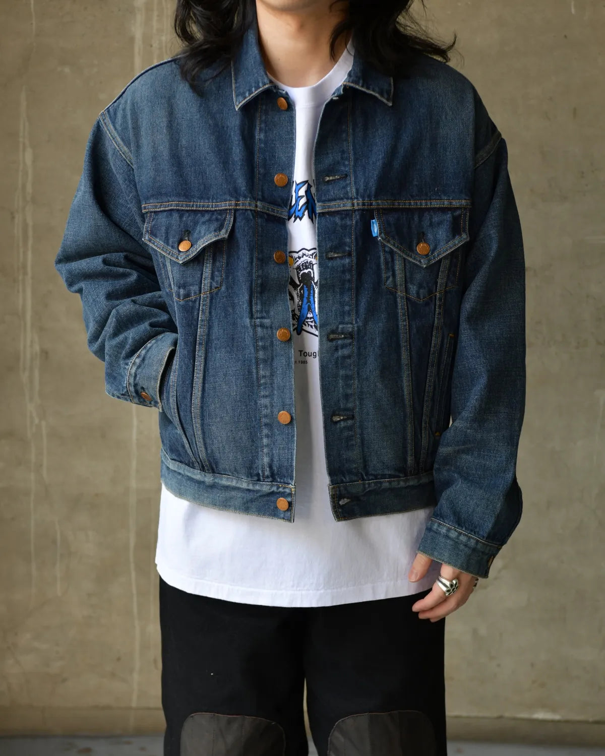 CHALLENGER / CLASSIC WASHED DENIM JACKET (CLG-JK 026-002)