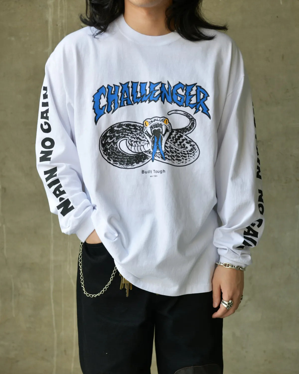 CHALLENGER(チャレンジャー) L/S PIGMENT SNAKE TEE | 公式通販・JACK