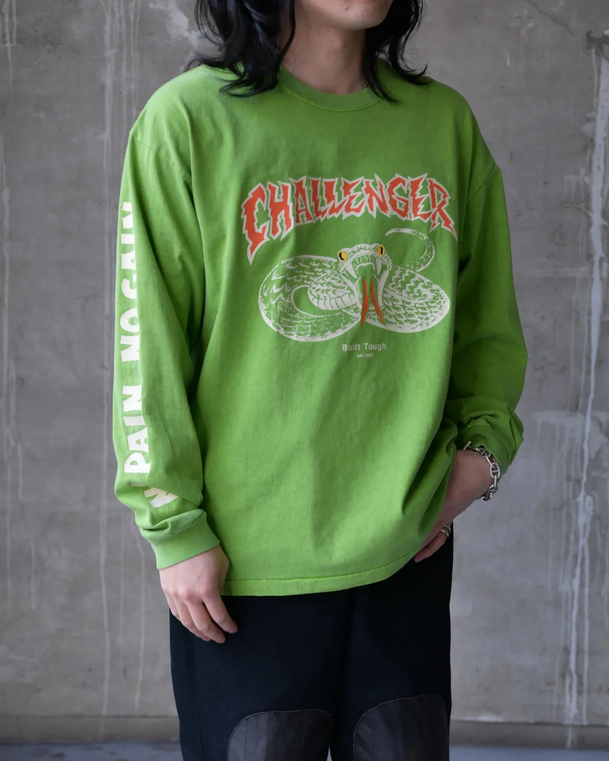 CHALLENGER(チャレンジャー) L/S PIGMENT SNAKE TEE | 公式通販・JACK