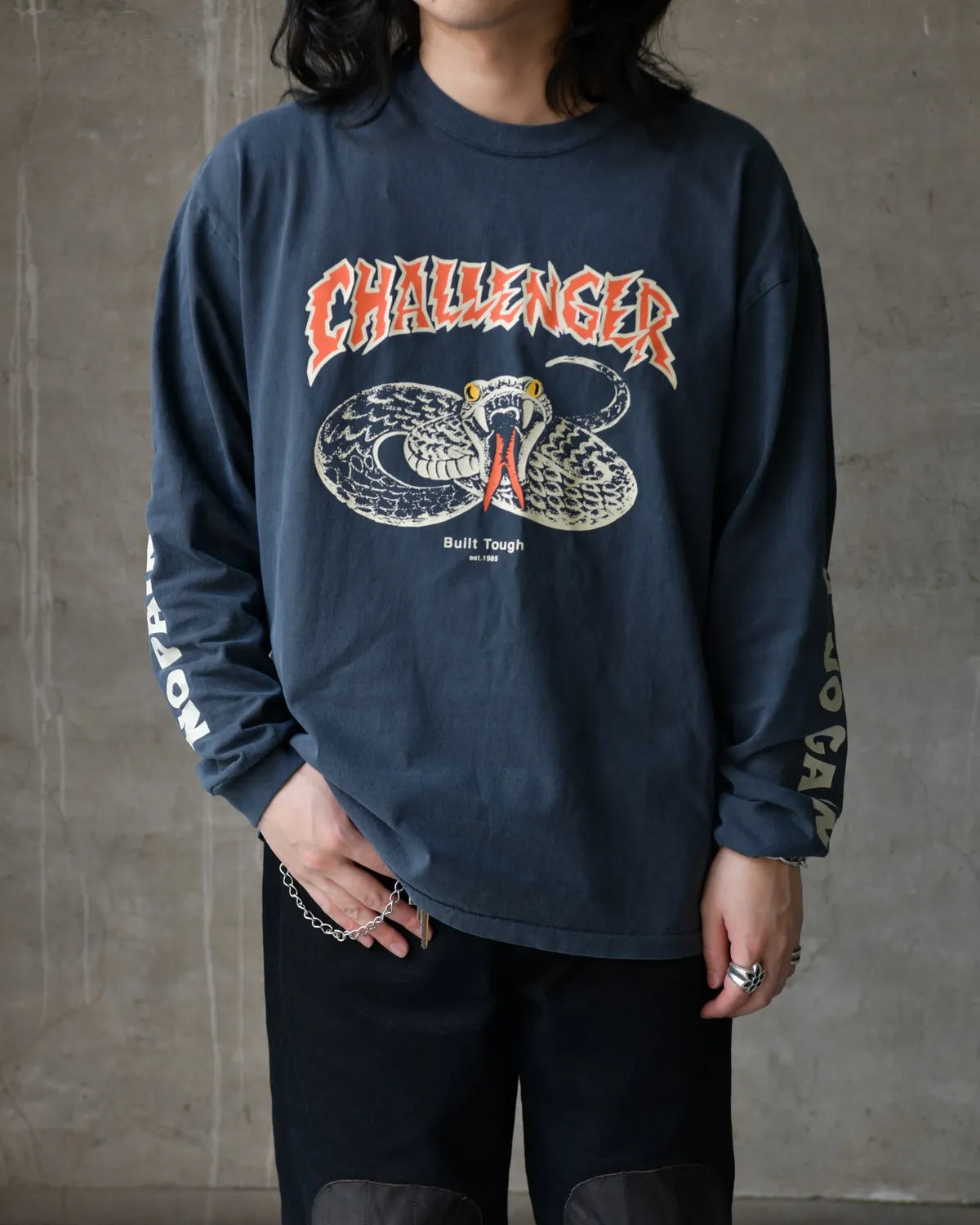 CHALLENGER(チャレンジャー) L/S PIGMENT SNAKE TEE | 公式通販・JACK