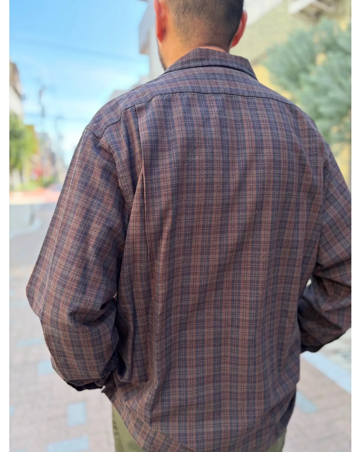 A.PRESSE / Silk Nep Loop Collar Shirt (26AAP-02-13)