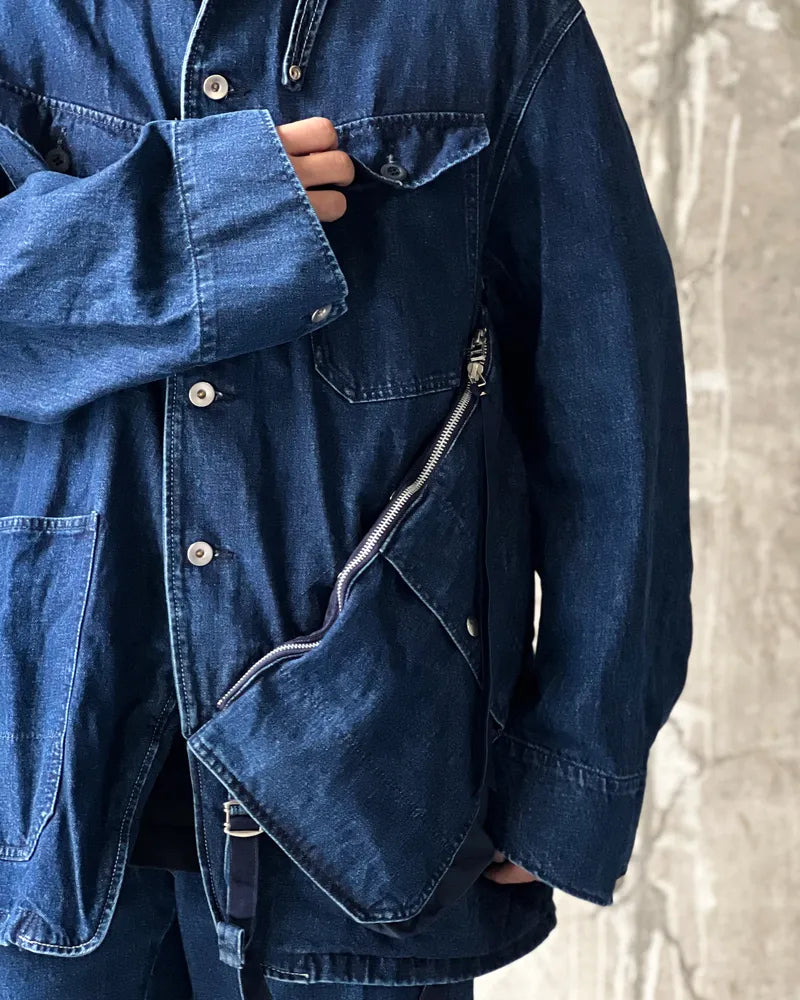 Tamme / DENIM BAG COVERALLS (24A0193)