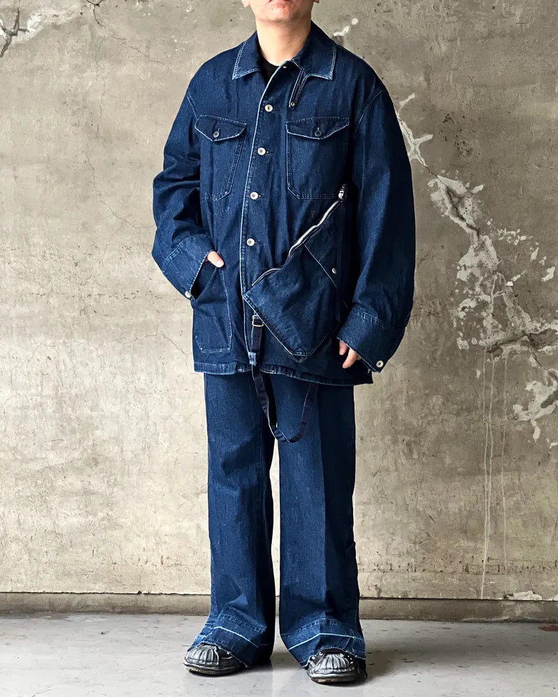 Tamme / DENIM BAG COVERALLS (24A0193)