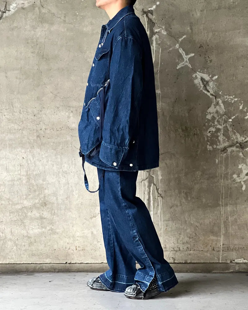 Tamme / DENIM BAG COVERALLS (24A0193)