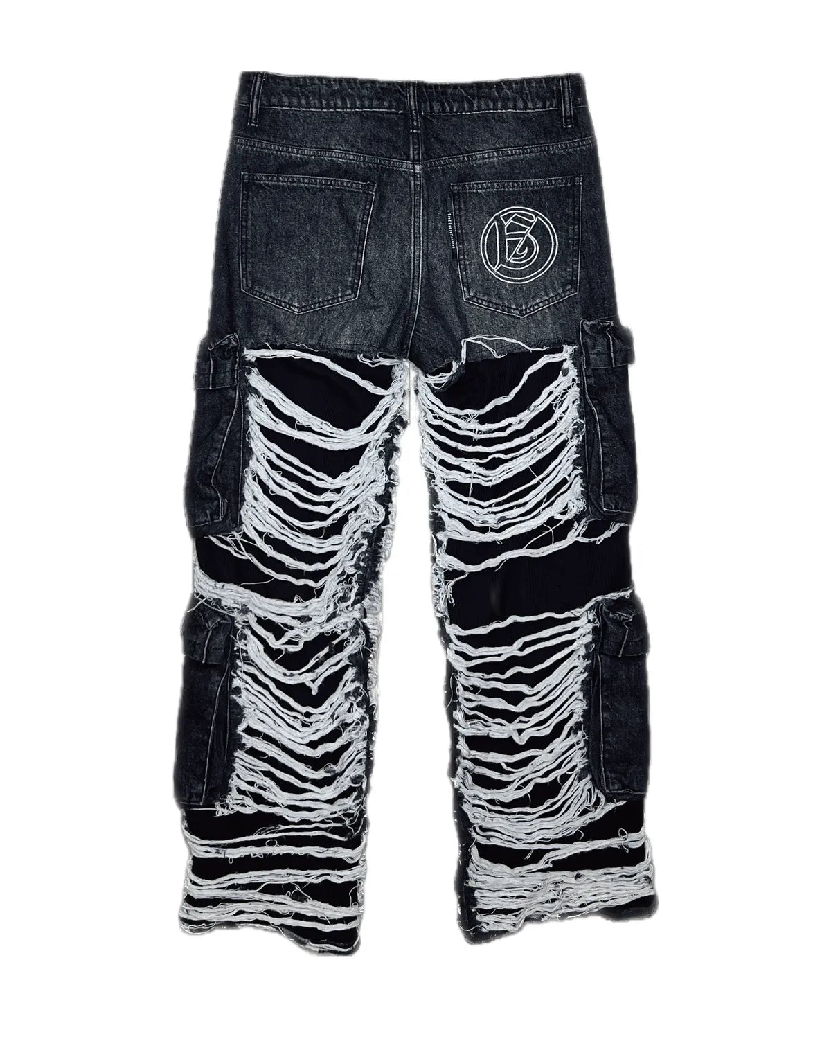 A Good Bad Influence / CRUSH CARGO DENIM PANTS (AGBI-25SS-PT01)