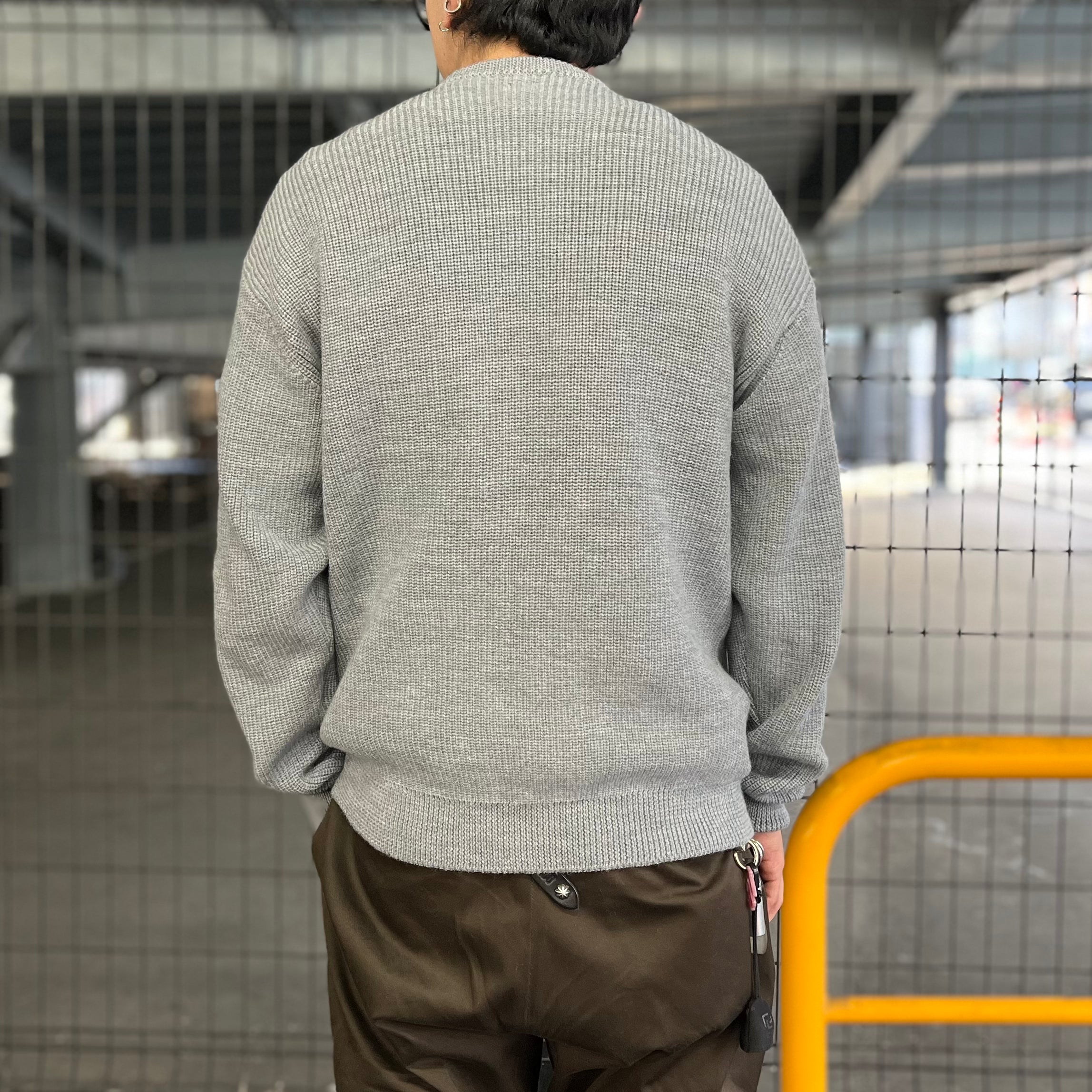 SEQUEL / LOW GAUGE CREW NECK KNIT (SQ-23AW-KN-04)