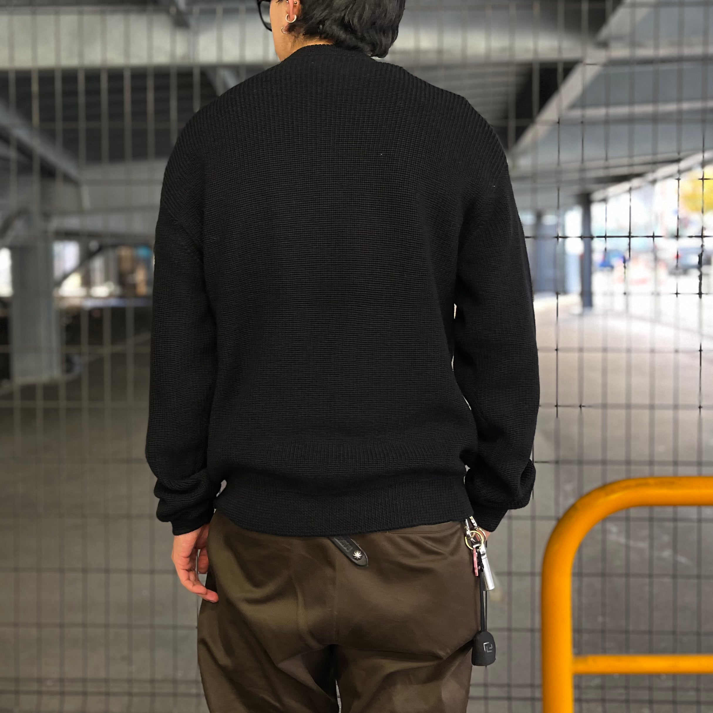 SEQUEL / LOW GAUGE CREW NECK KNIT (SQ-23AW-KN-04)