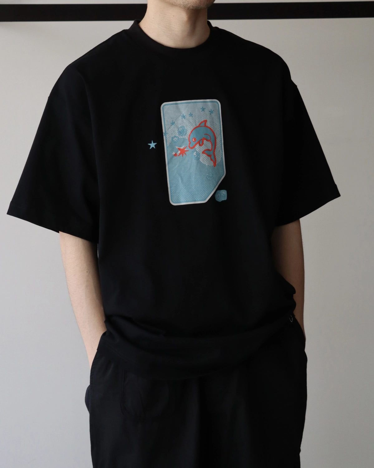 PHINGERIN / ME & MY DOLPHIN T-SHIRT (PD-261-LCS-043)