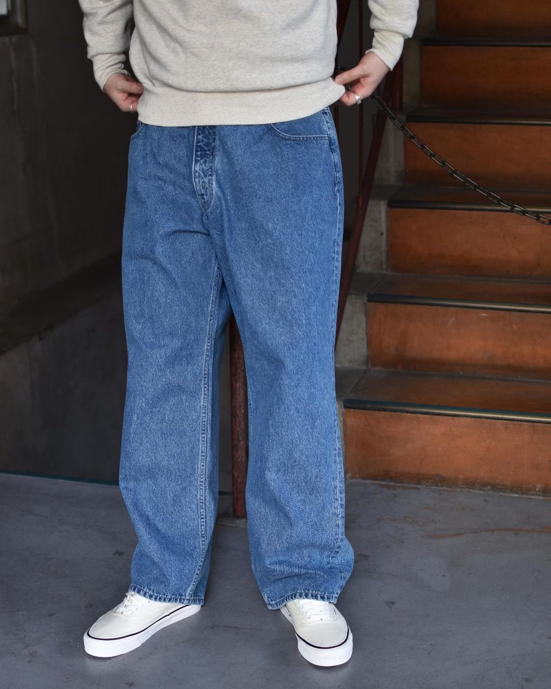 COOTIE PRODUCTIONS® / 5 Pocket Baggy Denim Easy