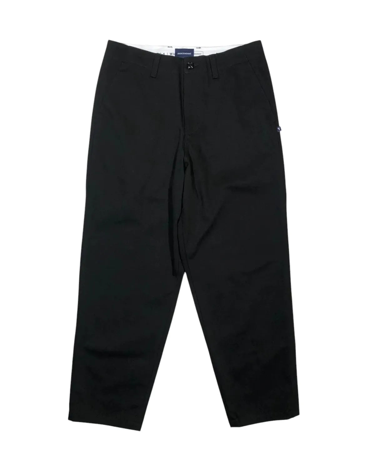 DESCENDANT / DC-6 ORGANIC COTTON TWILL TROUSERS (252WVDS-PTM01)